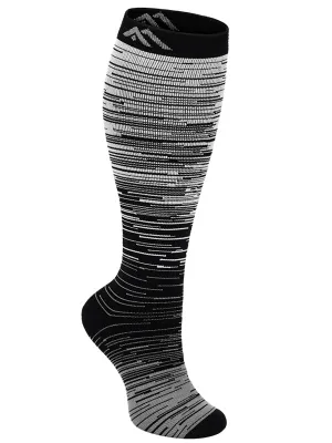 1-Pair Grey Gradient Compression Socks（20-30mmHg）| Actinput