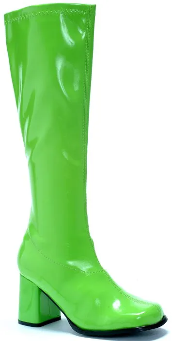 3" Block Stretch Gogo Boots - Fun Colors! (ES-Gogo)