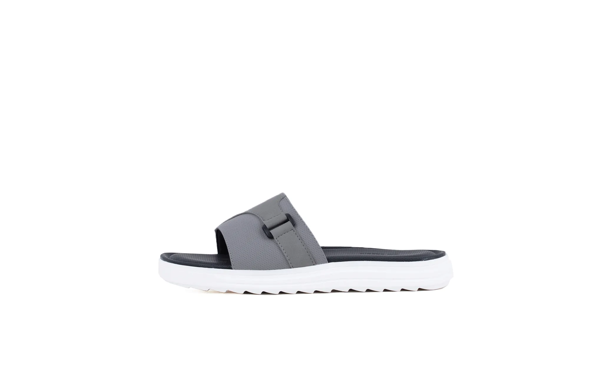 AEZAR SLIDES | GREY / WHITE | UNISEX