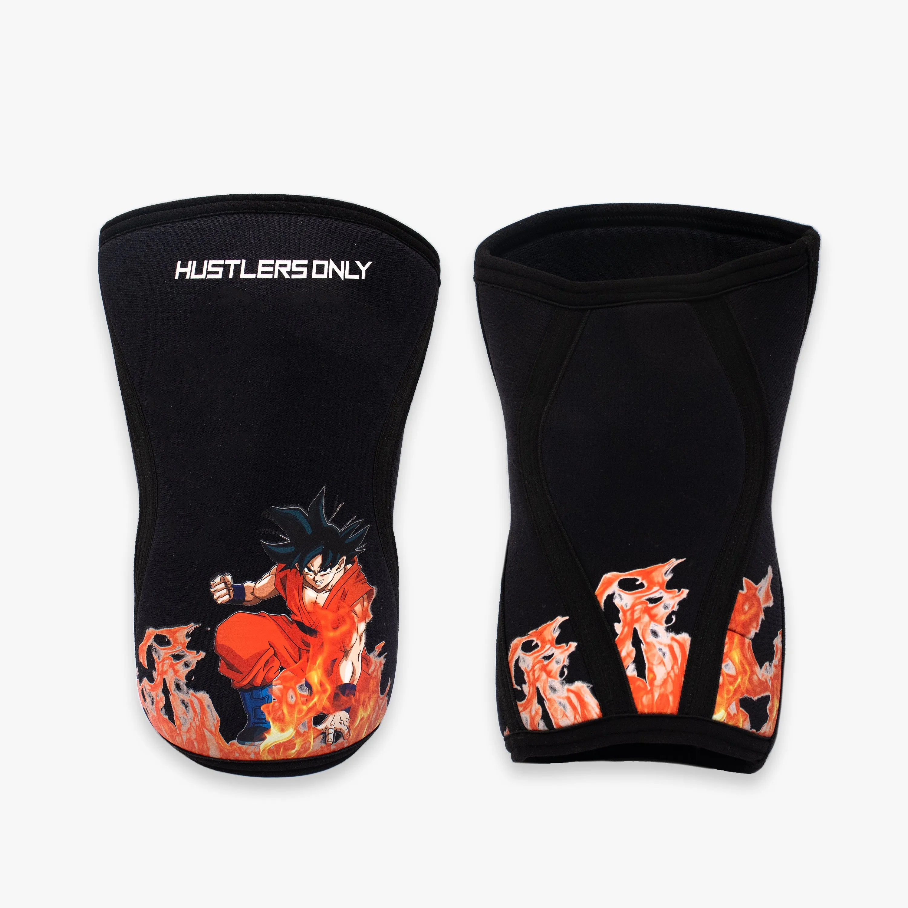 Anime Knee Sleeves - 7mm (Goku Fire)