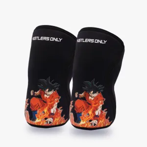 Anime Knee Sleeves - 7mm (Goku Fire)