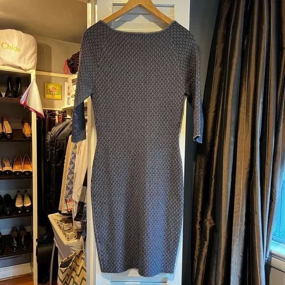 Anthropologie Body Con Knit Dress
