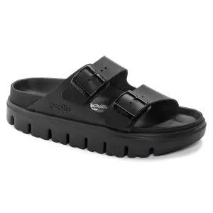 Arizona Chunky Exquisite - Black Leather||Arizona grosse semelle raffinée - Cuir noir