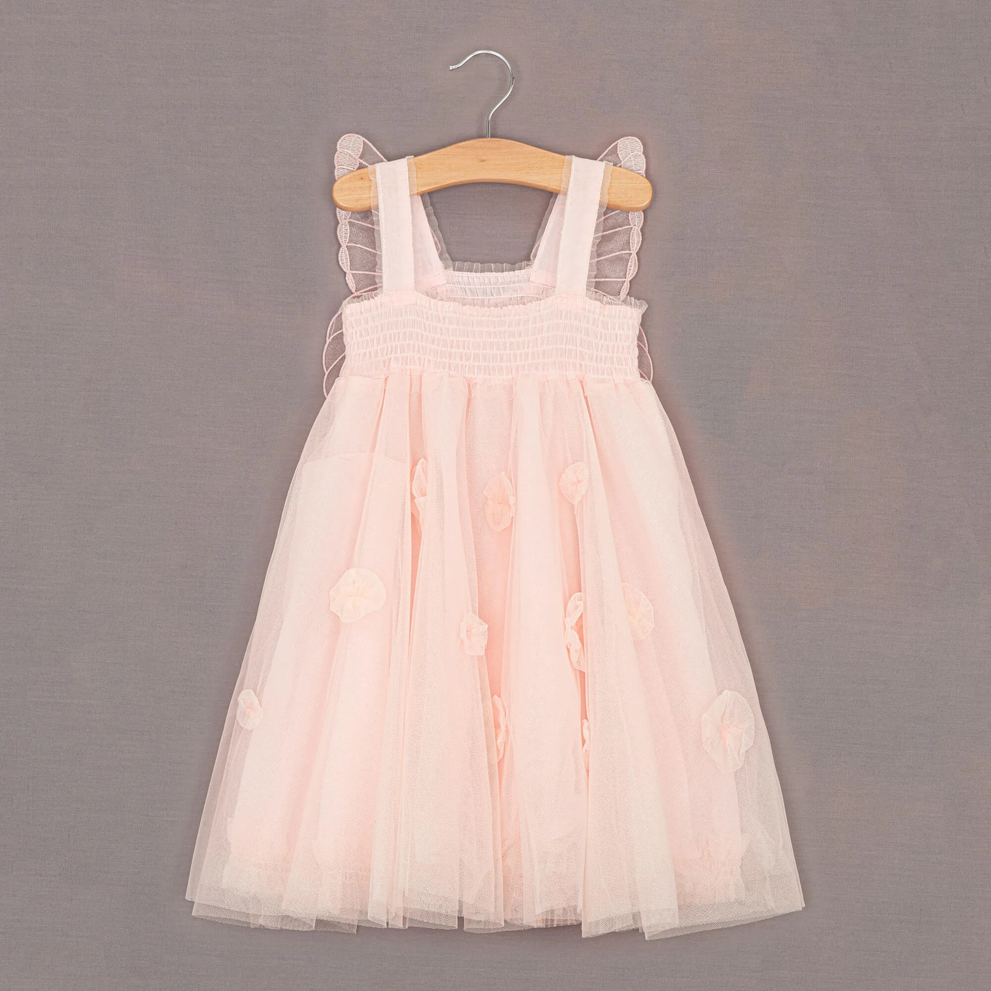 Baby Farasha Fairy Dress - Coral Pink