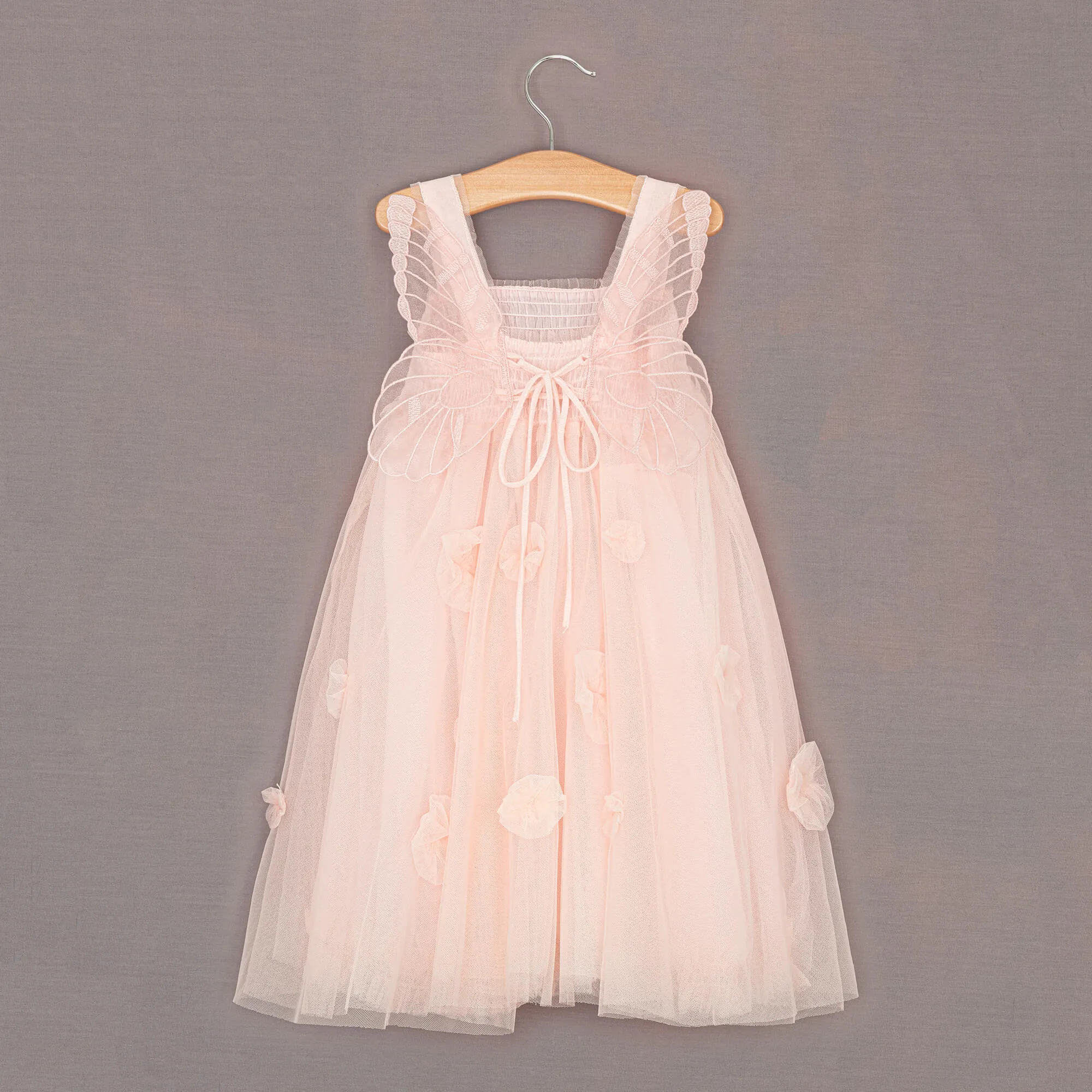 Baby Farasha Fairy Dress - Coral Pink