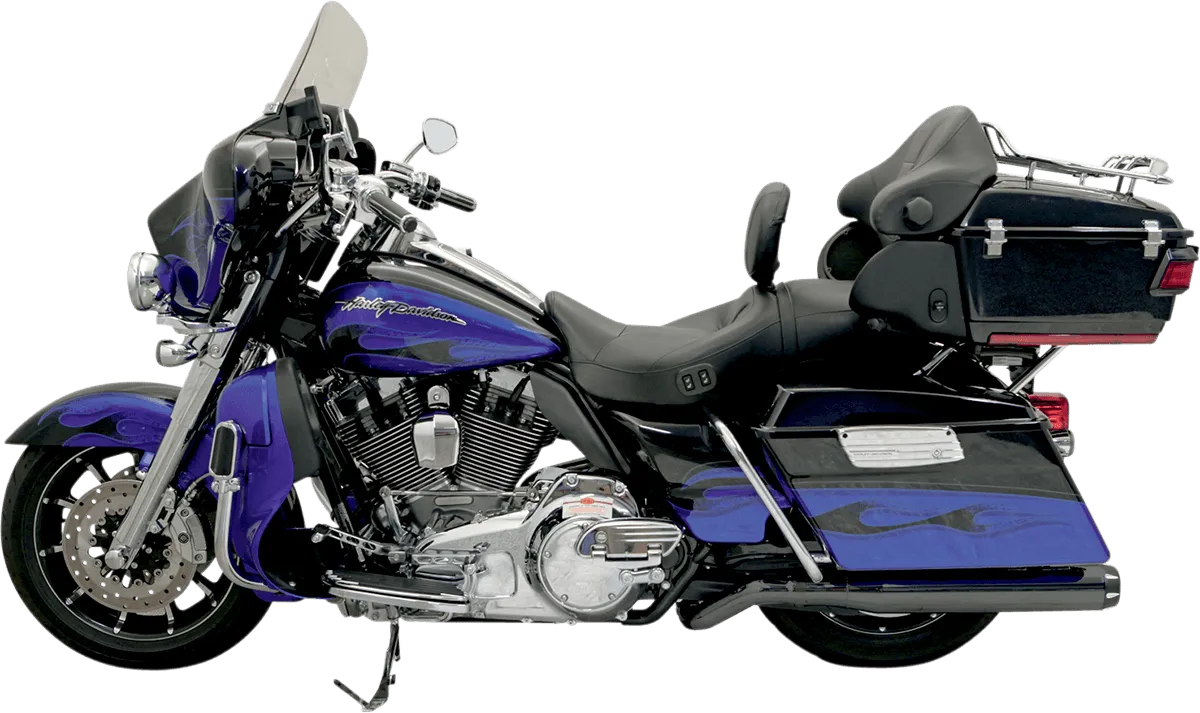 Bassani Manufacturing 1F59RB Pseudo Left Side Road Rage II B1 Muffler - Black Ceramic with Black End Cap