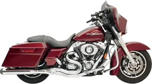 Bassani Manufacturing 1F59RB Pseudo Left Side Road Rage II B1 Muffler - Black Ceramic with Black End Cap