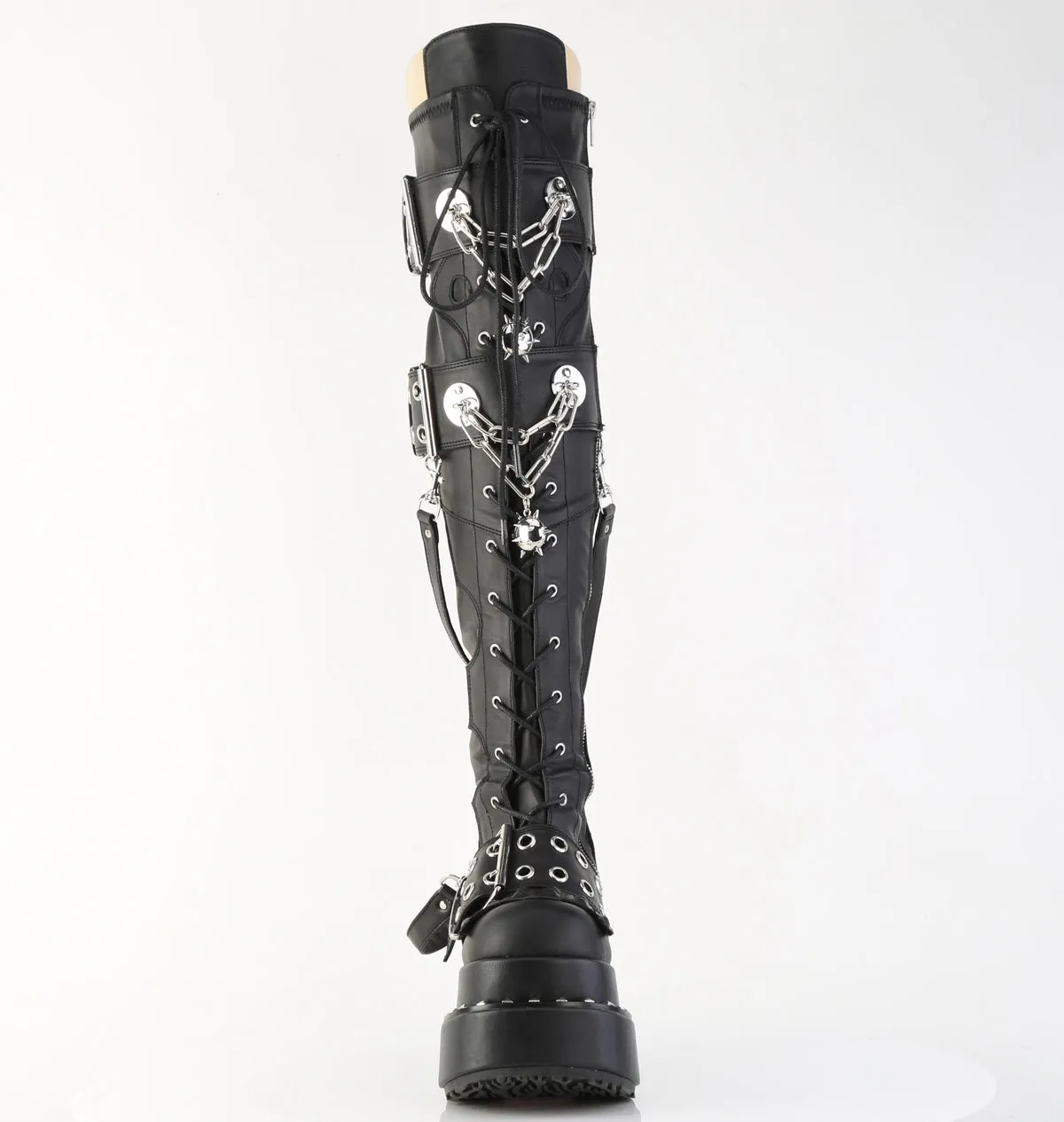 BEAR-316  Black Vegan Leather