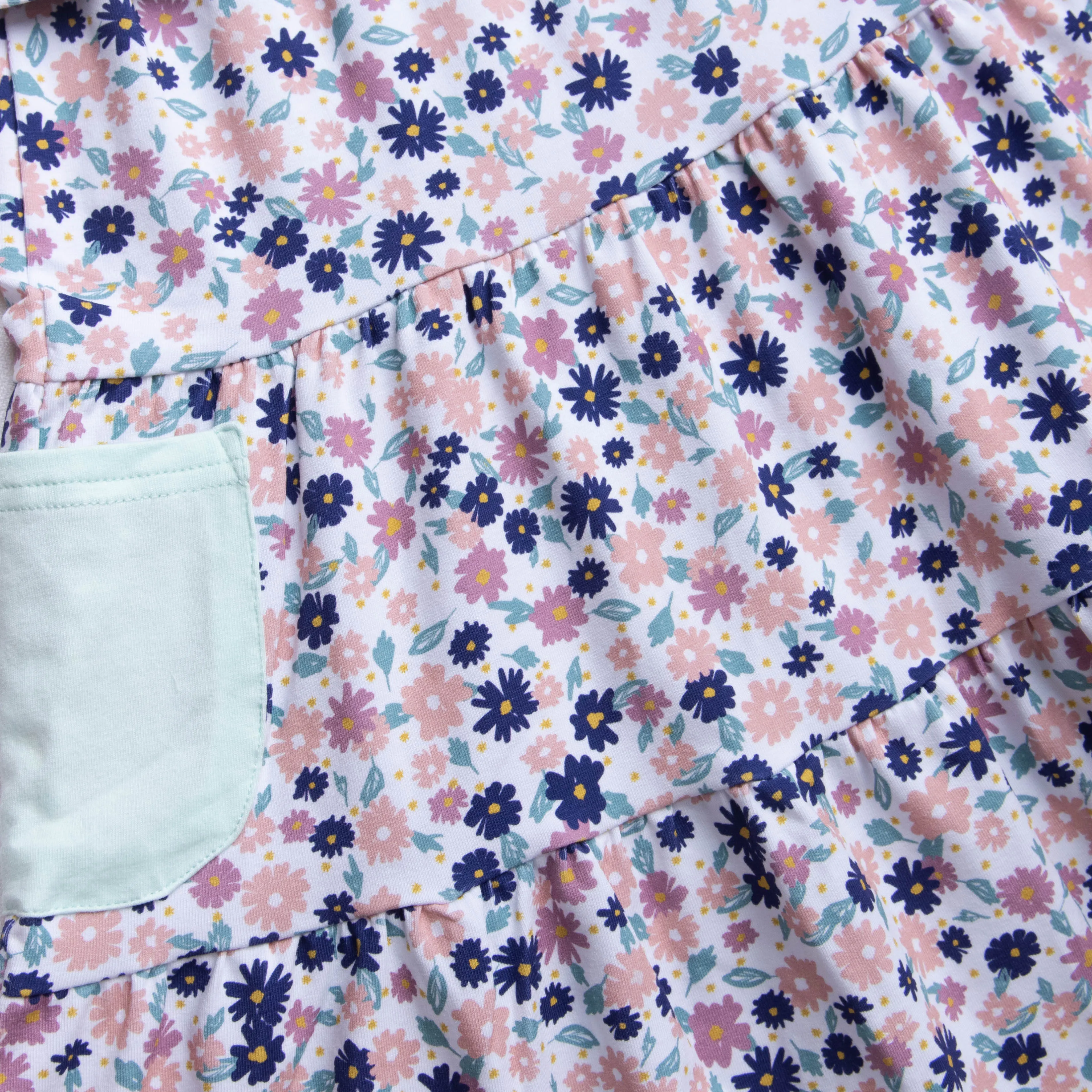 Betty Twirl, Mint Floral