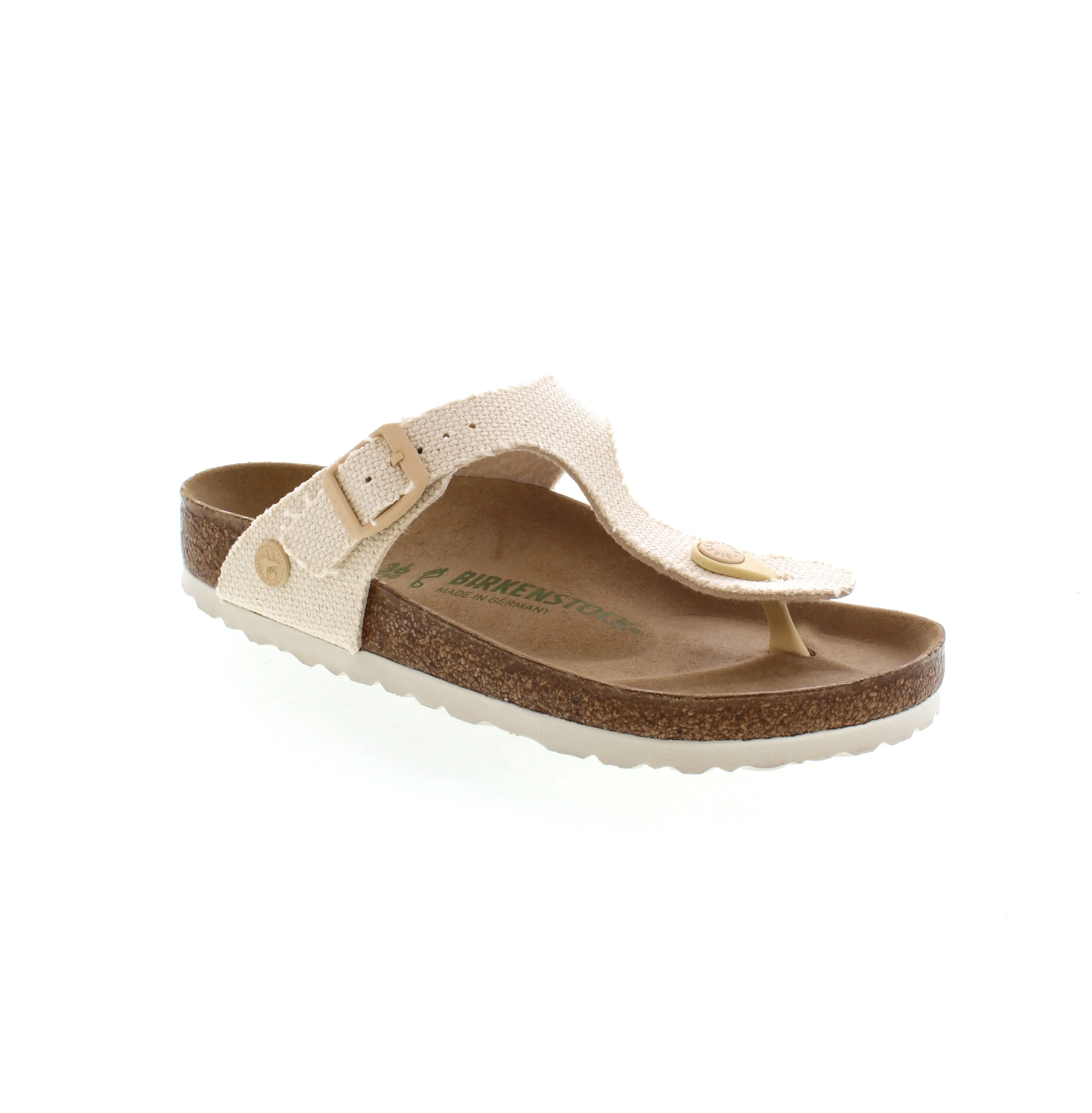 Birkenstock Gizeh Vegan - Eggshell (White)