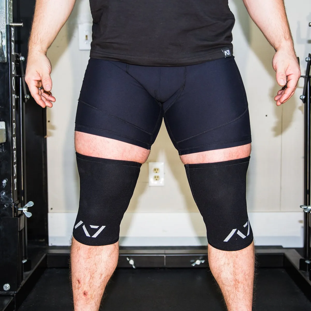 Black CONE Knee Sleeves - IPF Approved