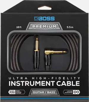 Boss BIC-P18A Premium Cable 18ft AS High-Fidelity