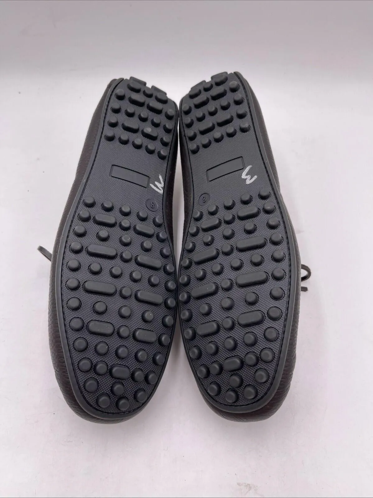 Bruno Marlo Men’s Tino Leather Loafers Slip-On Brown Size 8M - Very Good