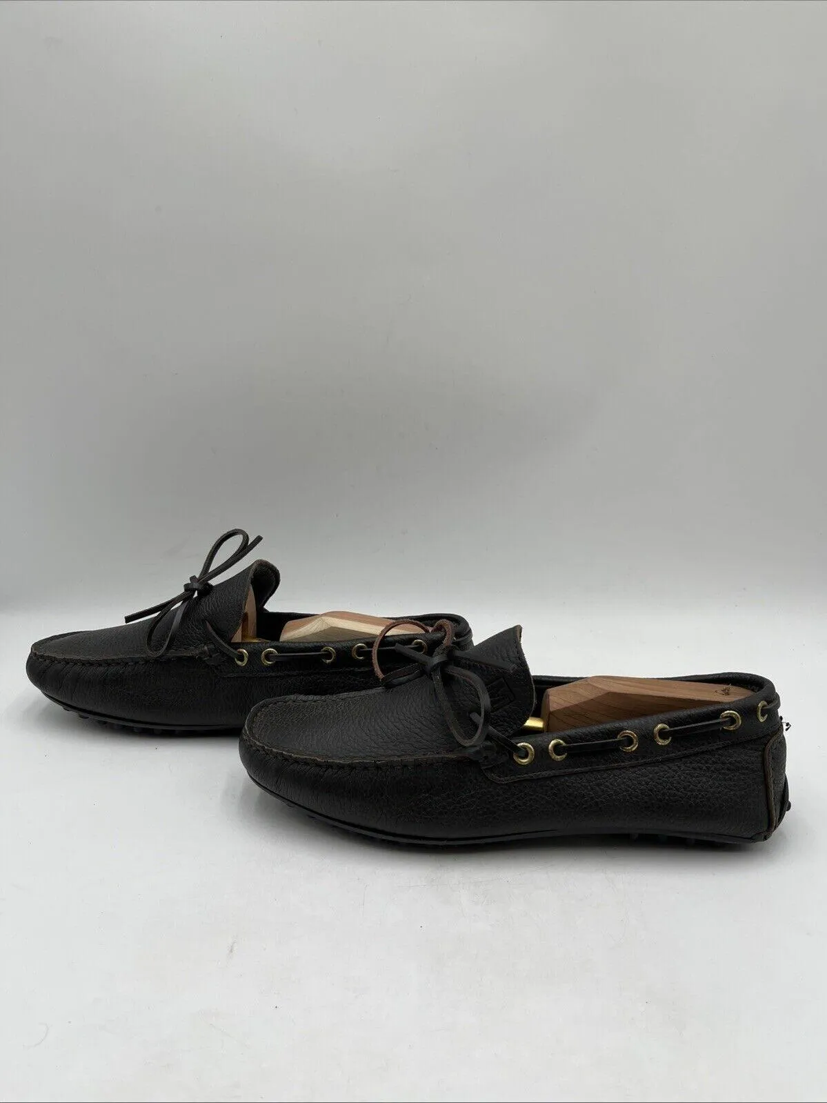 Bruno Marlo Men’s Tino Leather Loafers Slip-On Brown Size 8M - Very Good