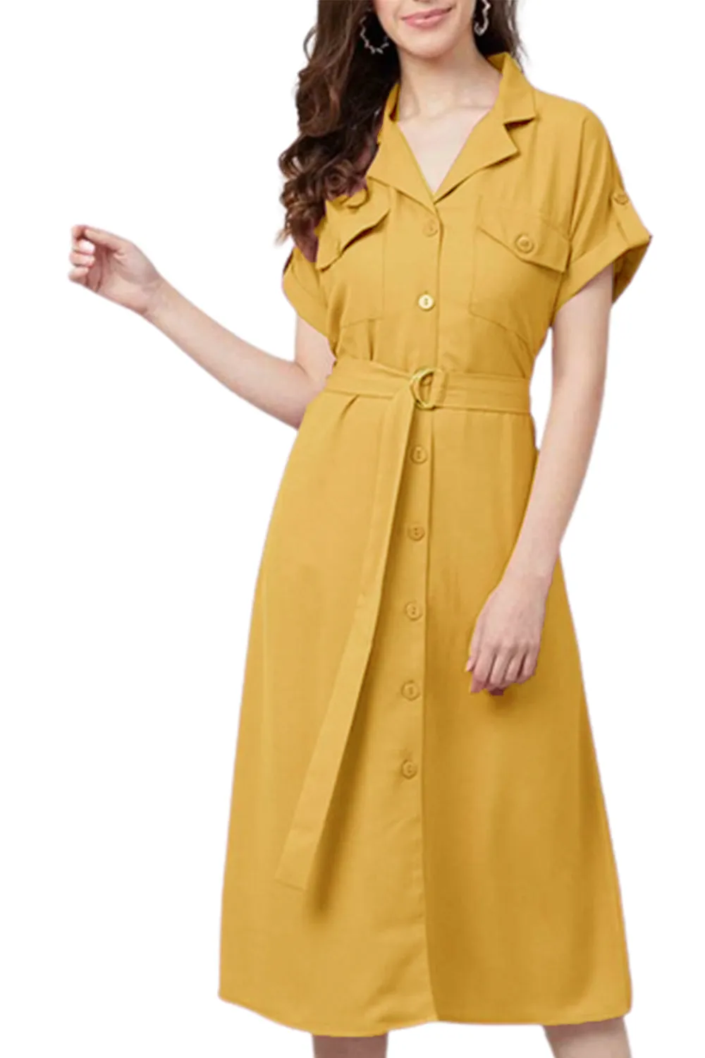 Camden Yellow Dress