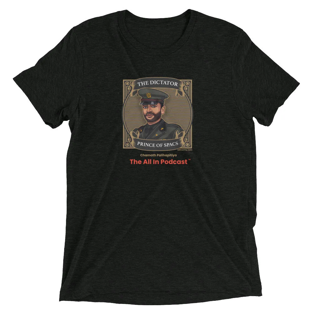 Chamath Palihapitiya: The Dictator - Short sleeve t-shirt