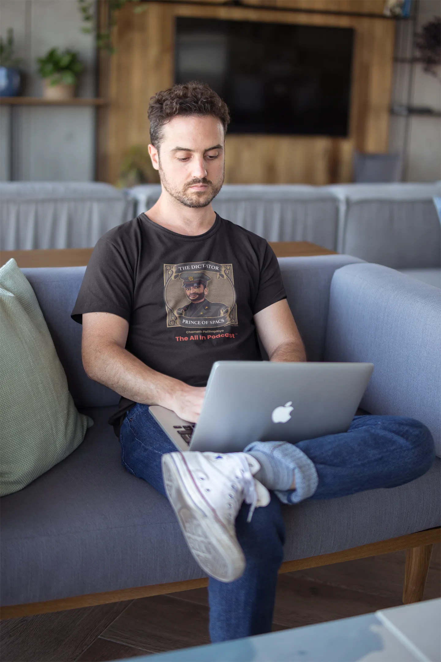 Chamath Palihapitiya: The Dictator - Short sleeve t-shirt