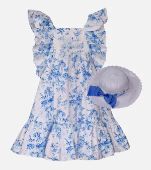 Charlotte Pinafore Dress with Hat