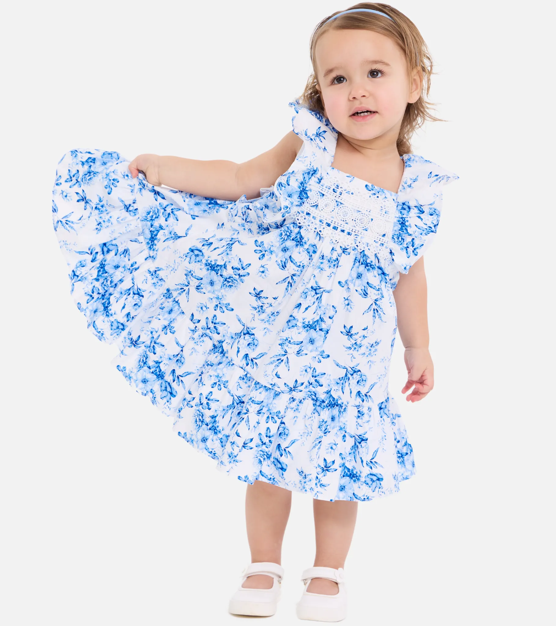Charlotte Pinafore Dress with Hat