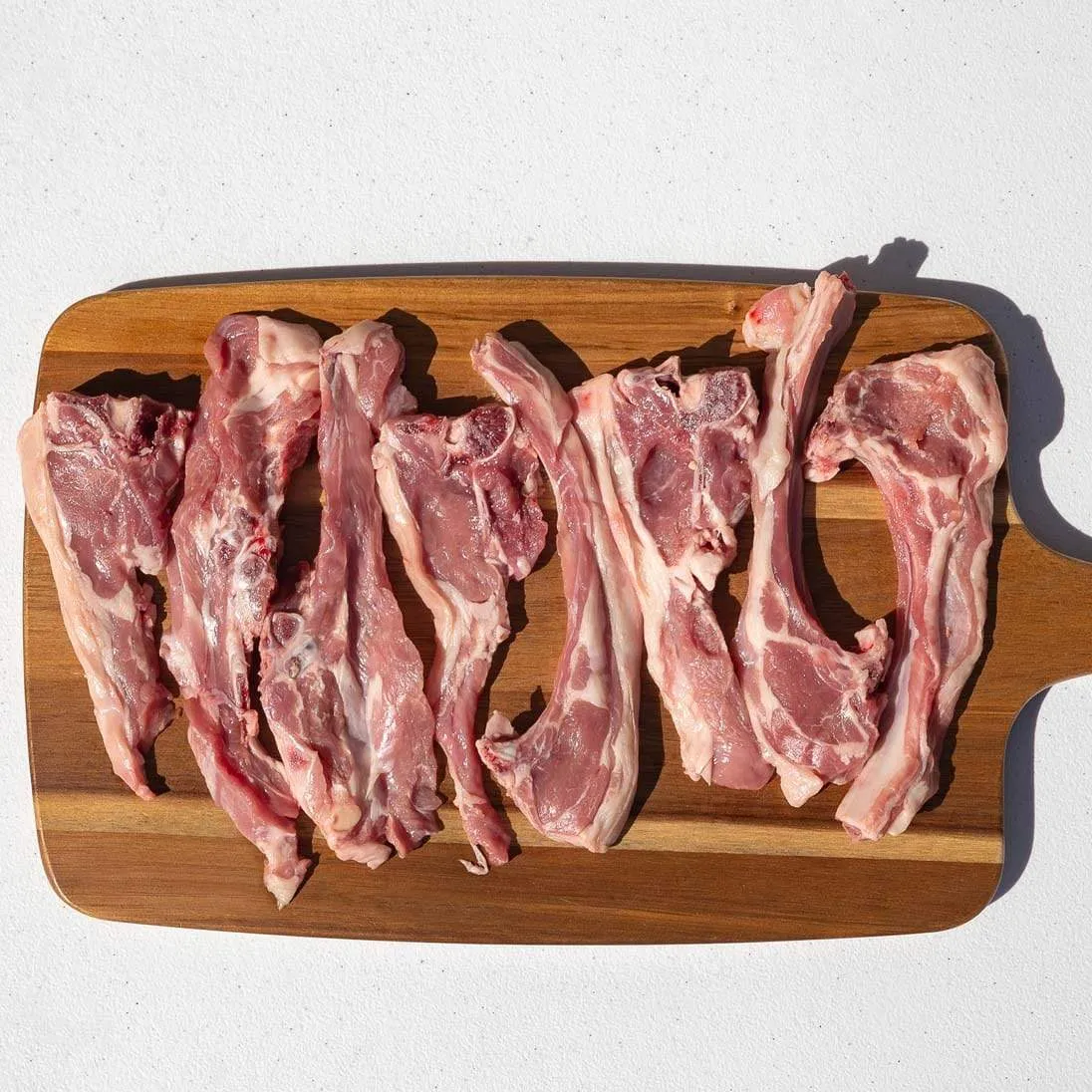 Chuletas mix: palo, riñonada y pierna cordero Premium 1 Kg