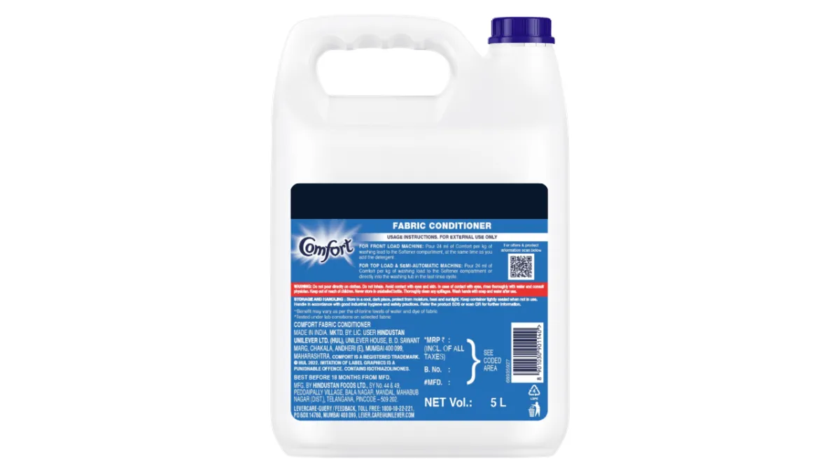 Comfort Fabric Conditioner 5L