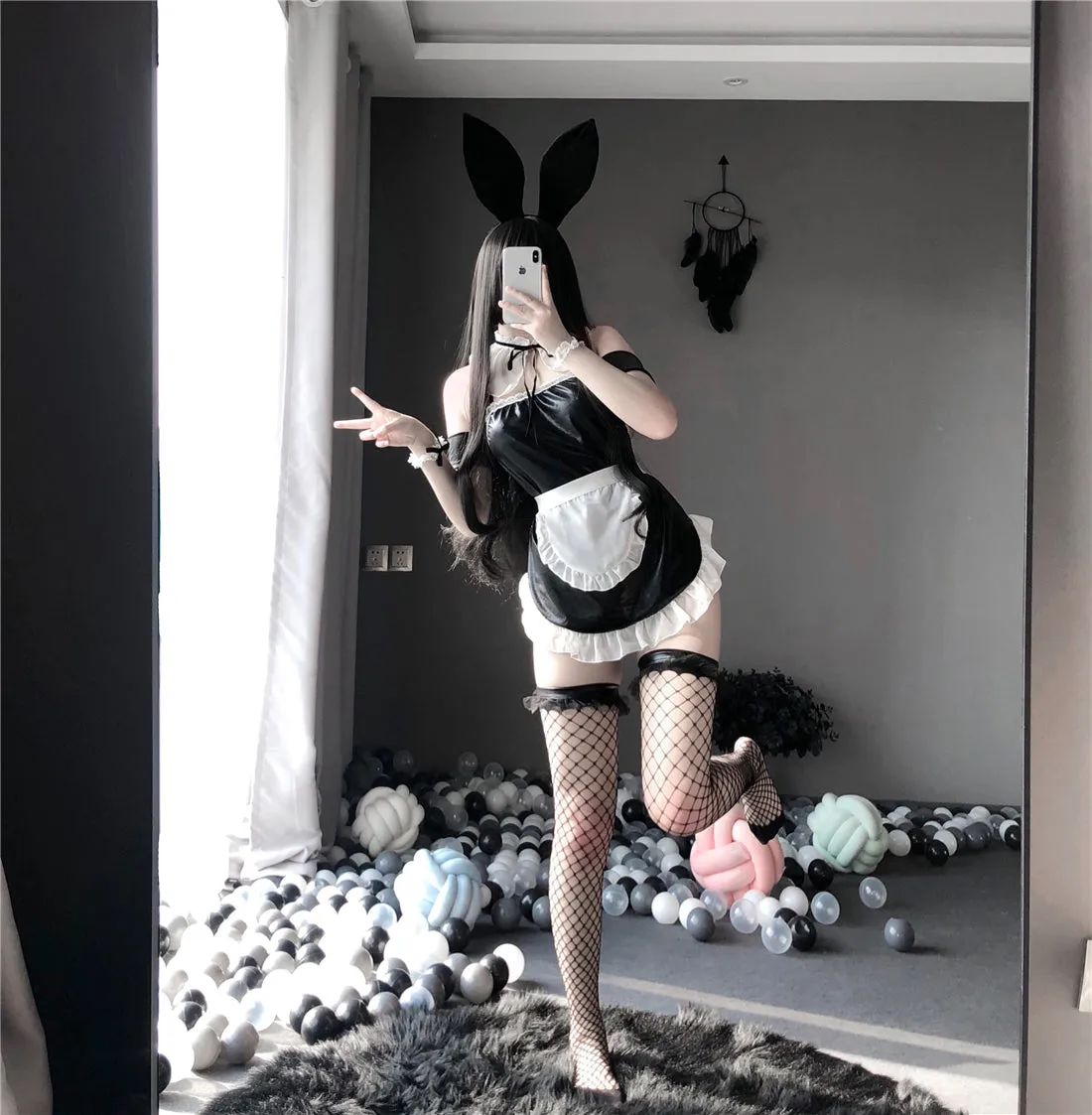 Cos maid bunny suit  AN0099