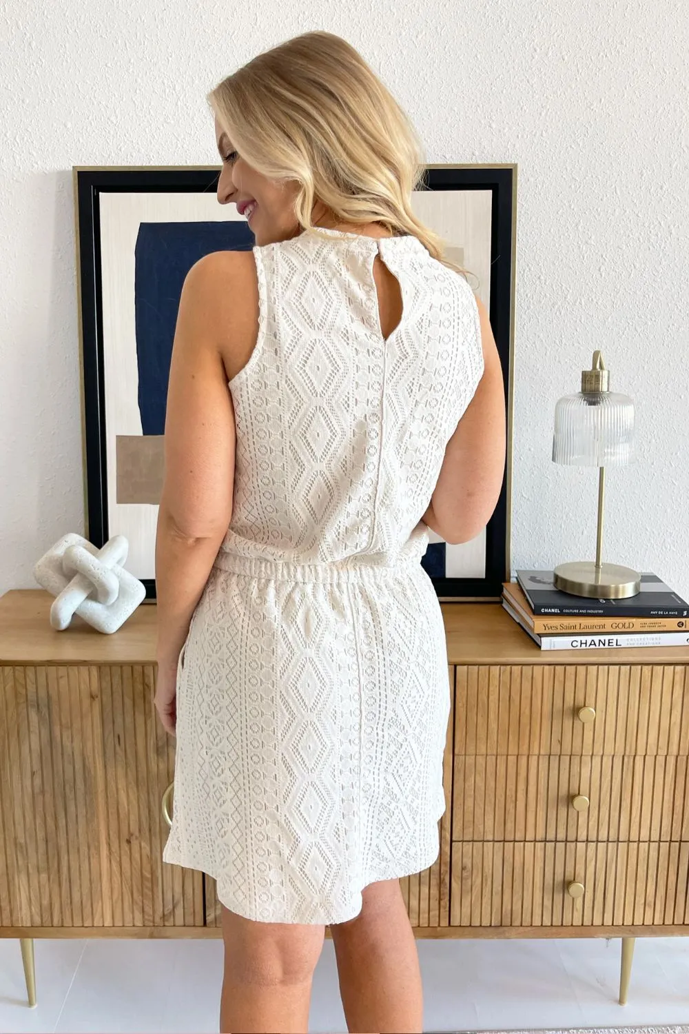 Crochet Mini Dress