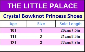 Crystal Bowknot Princess Shoes - Priority Shipping