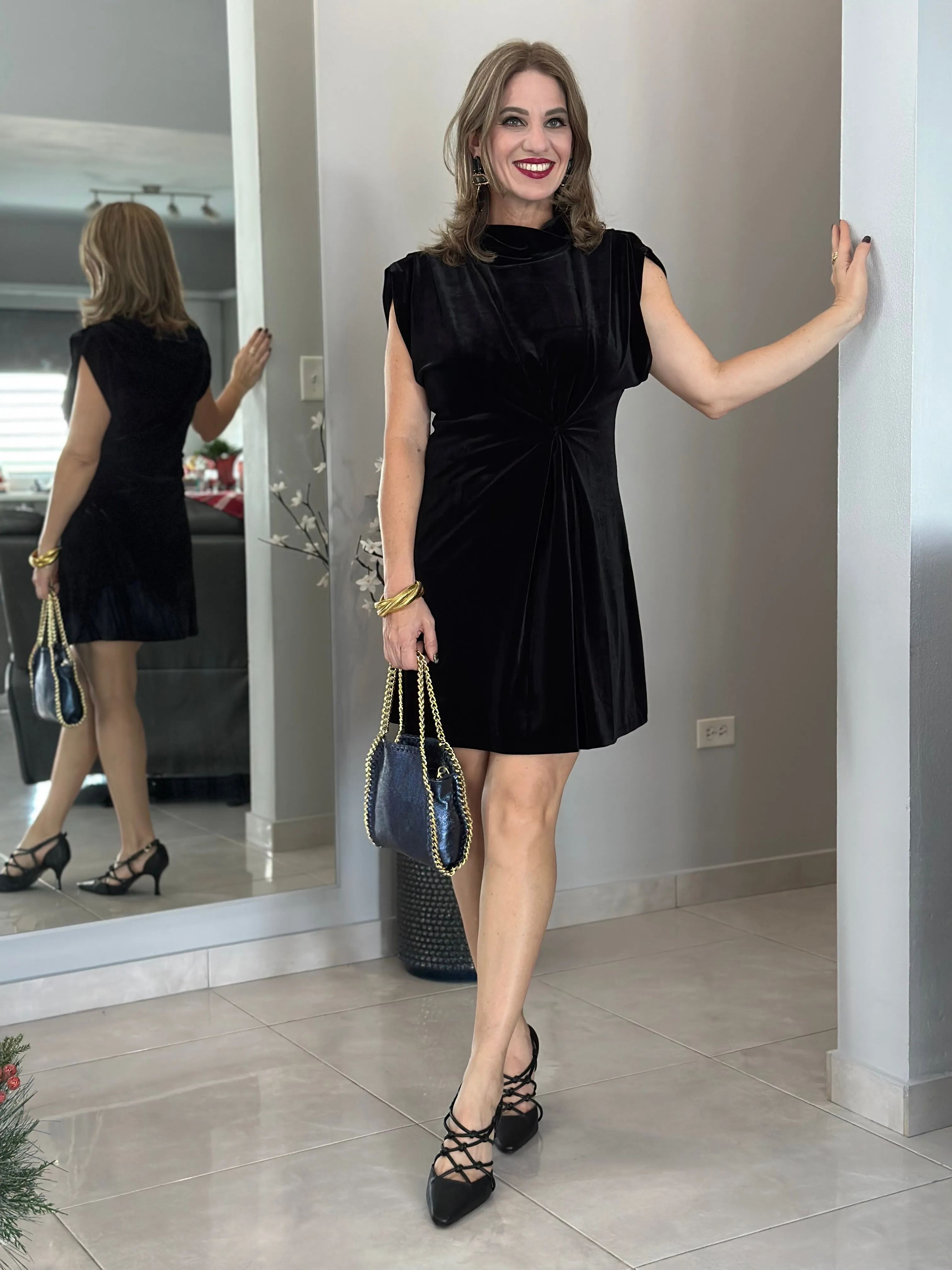Danna Black Elegant Dress