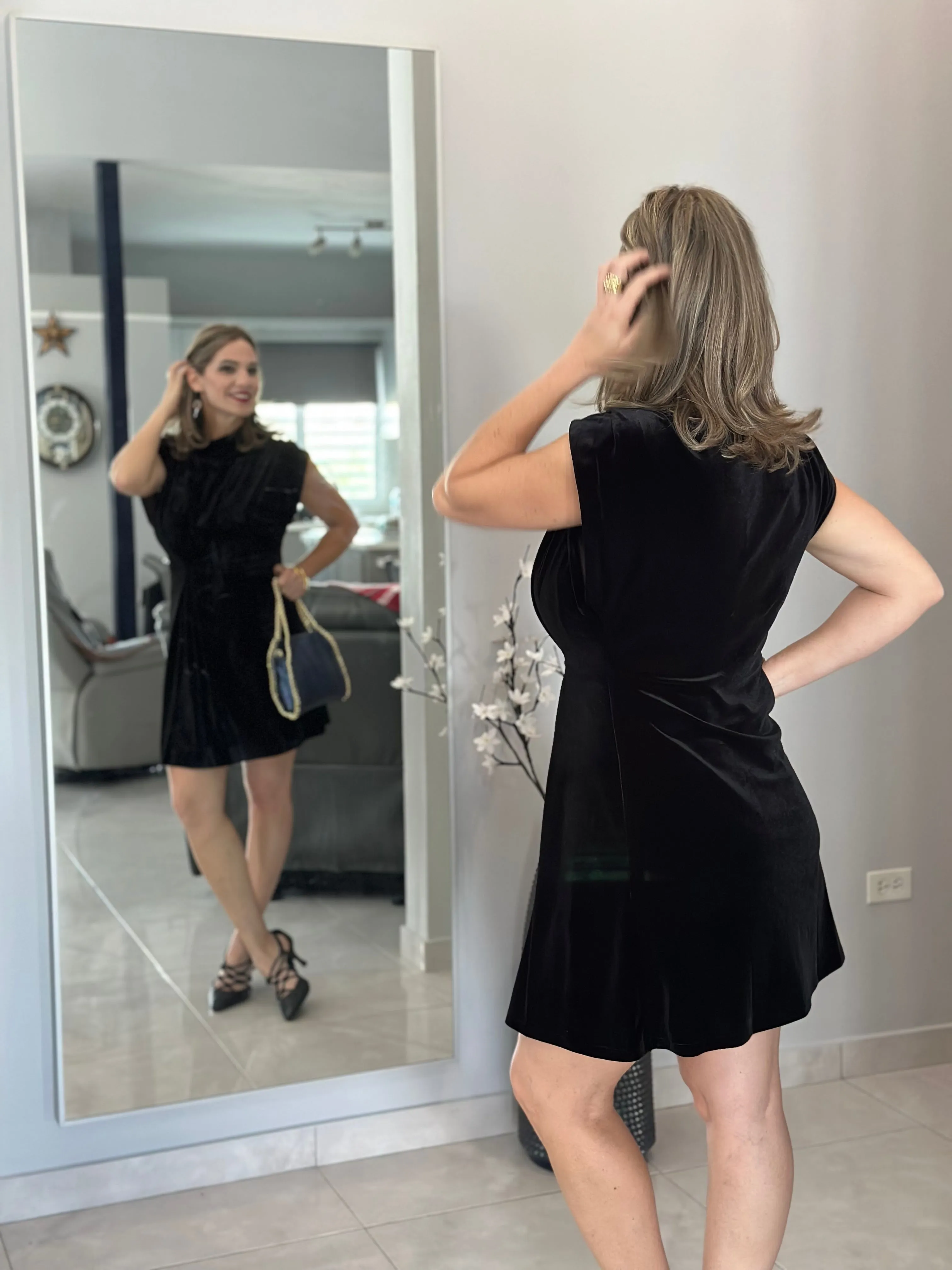 Danna Black Elegant Dress