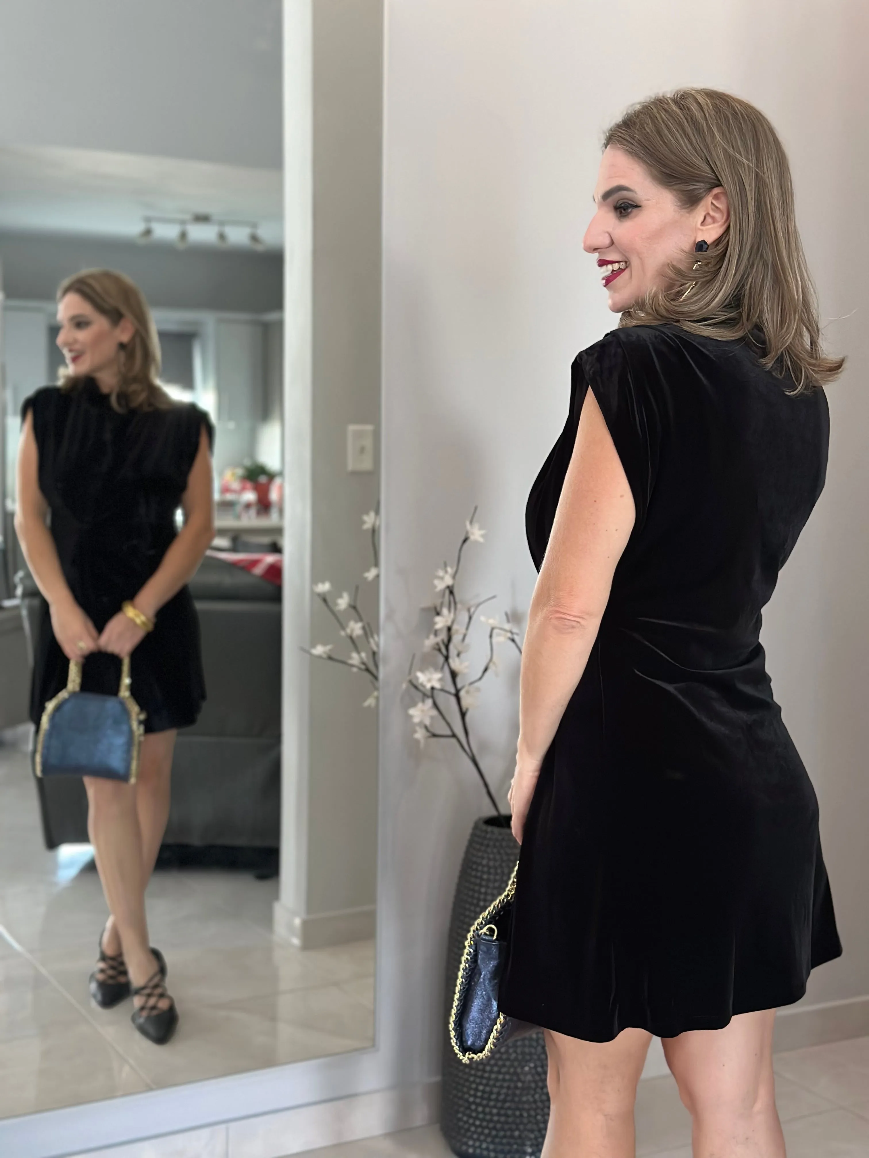Danna Black Elegant Dress