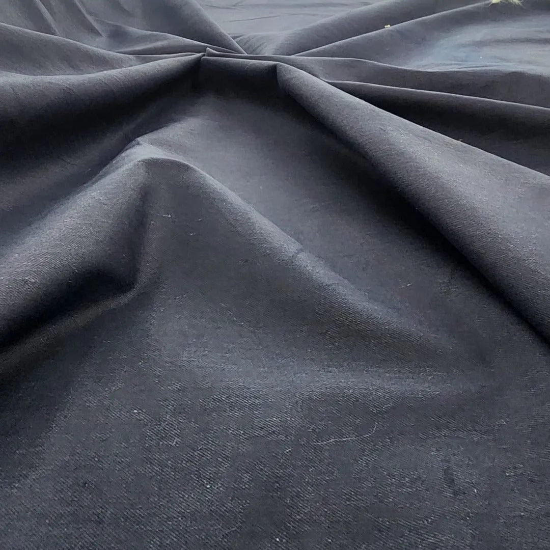 Dark Navy Denim Fabric 140 cm