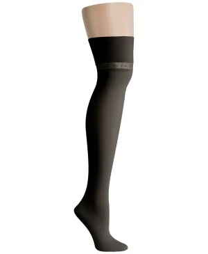 DKNY Women's Logo Knit Over-The-Knee Socks. DYS080