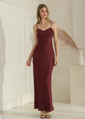 Double Take Satin Slip