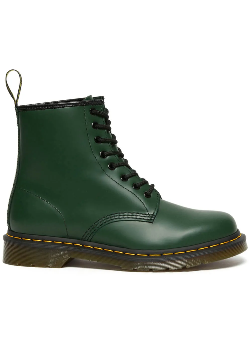 Dr. Martens 1460 Smooth Leather Boots Green