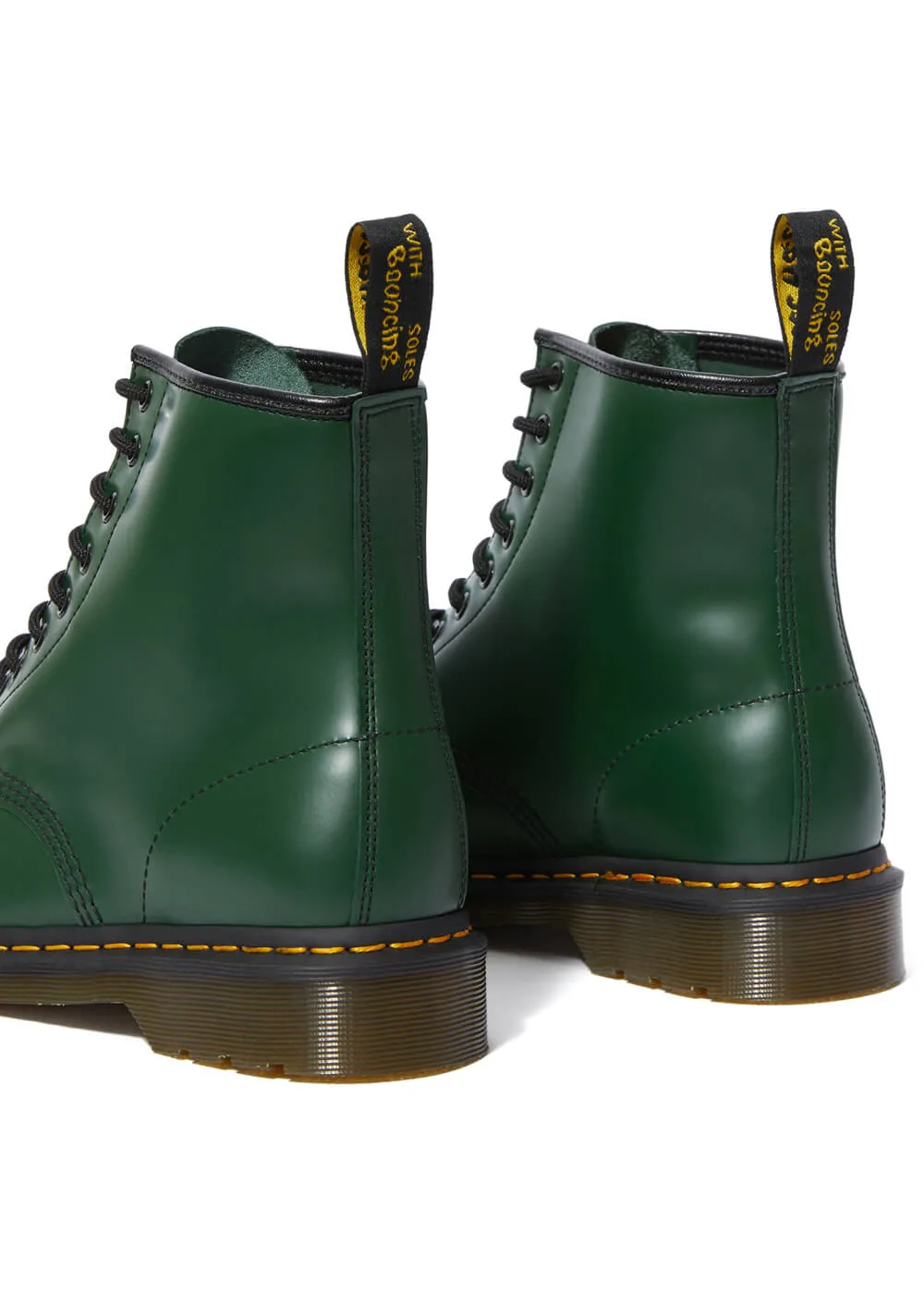 Dr. Martens 1460 Smooth Leather Boots Green
