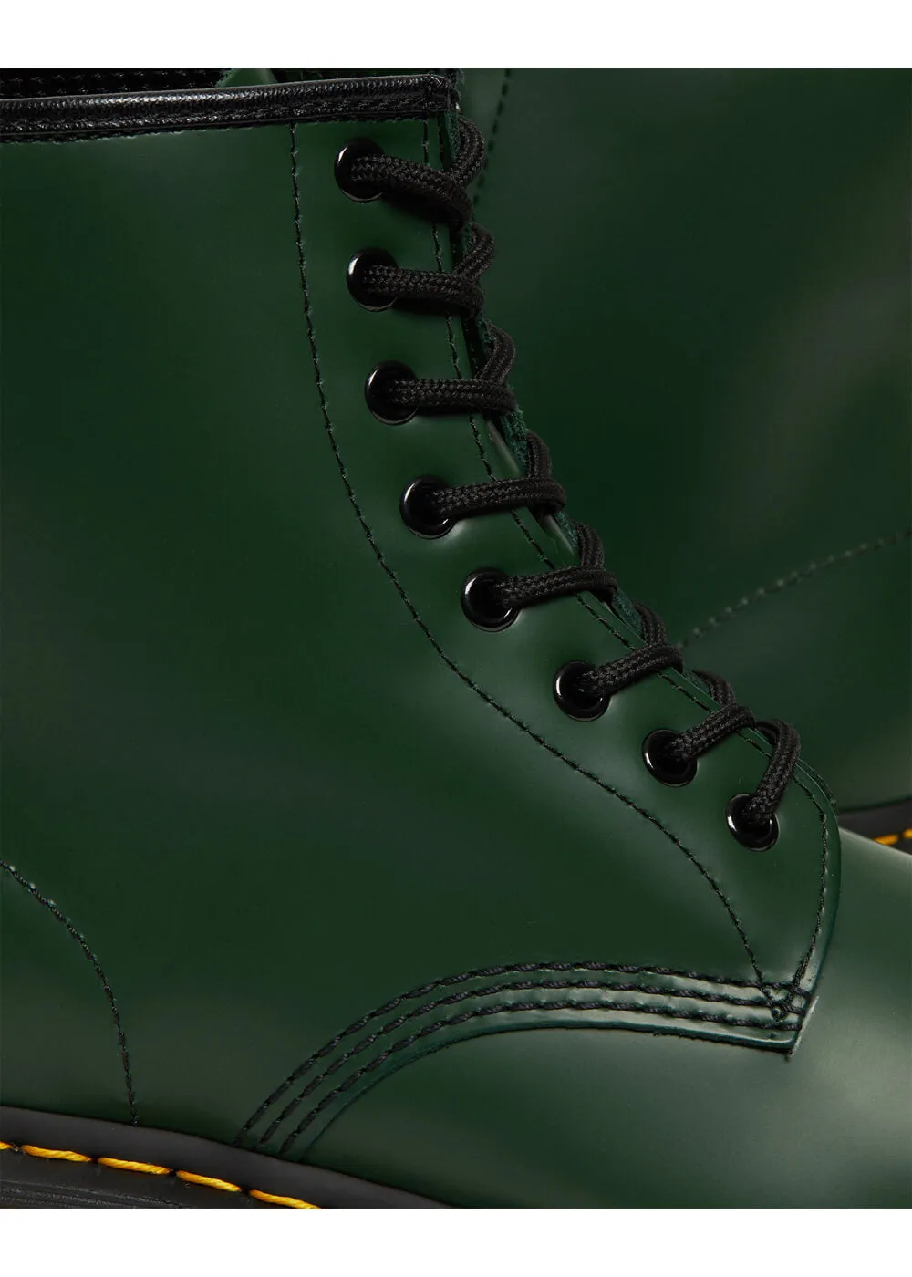 Dr. Martens 1460 Smooth Leather Boots Green