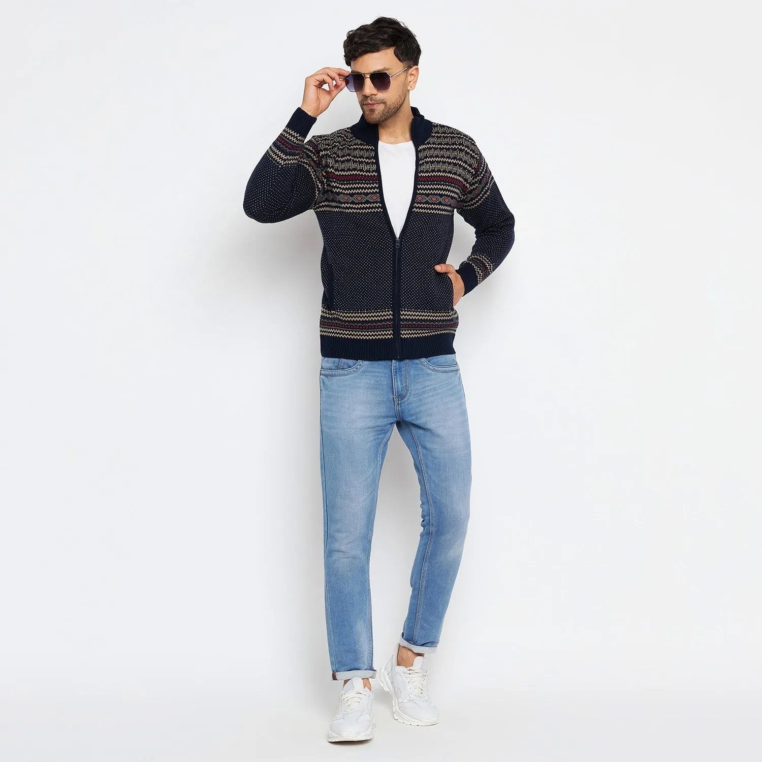 Duke Stardust Men Full Sleeve High Neck Pullover (SDS2082)