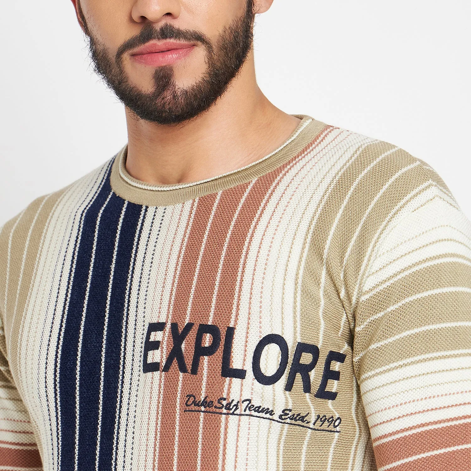 Duke Stardust Men Full Sleeve Round Neck Pullover (SDS2015)