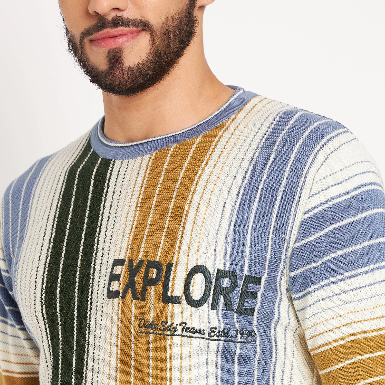 Duke Stardust Men Full Sleeve Round Neck Pullover (SDS2015)
