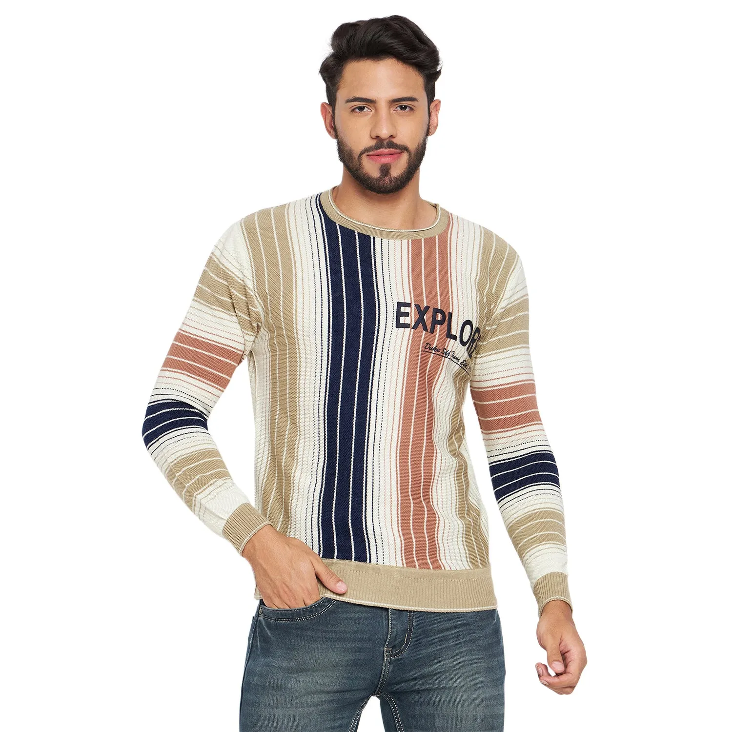 Duke Stardust Men Full Sleeve Round Neck Pullover (SDS2015)