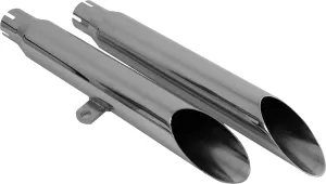 Emgo 80-75112 Slip-On Muffler - Slash - Chrome