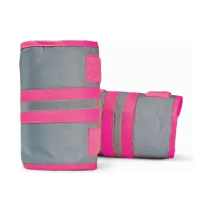 Equisafety NEW Mercury Reflective Horse Boots - Pink