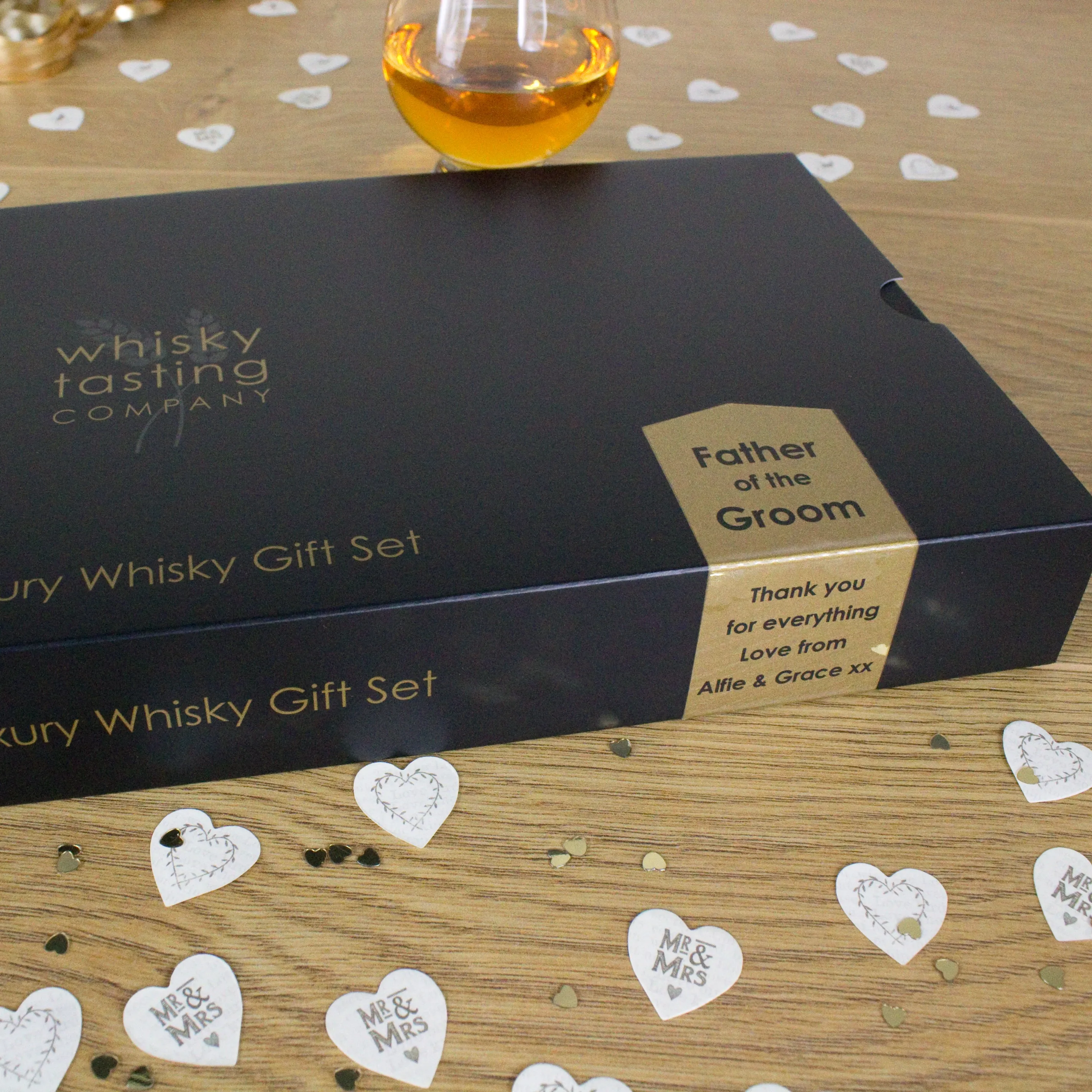 Father of the Bride Premium and Old Whisky Gift Set