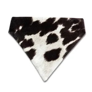 Faux Cowhide Slip On Bandana