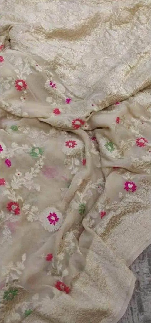 Festive Season Chiffon Georgette Silk Saree