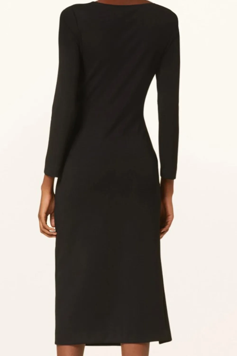 Flora  Black Dress