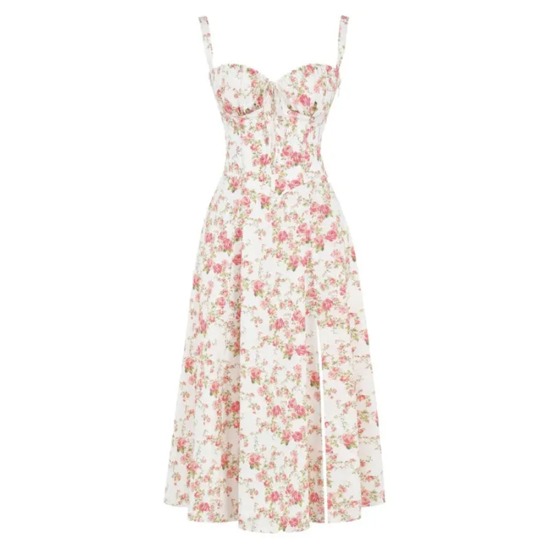Floral Print Midi Dress