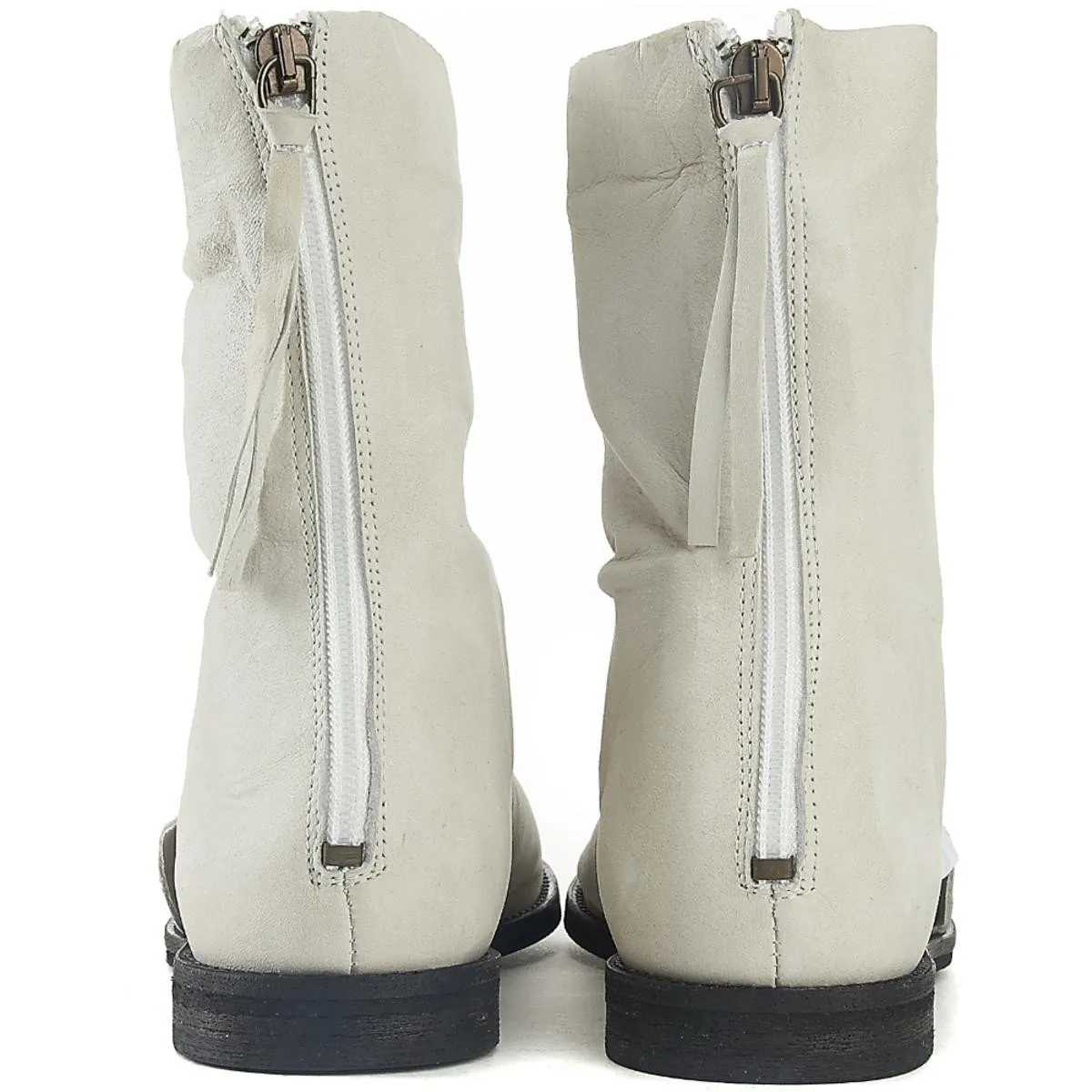 Free People for Women: Ridge Runner White Bandals