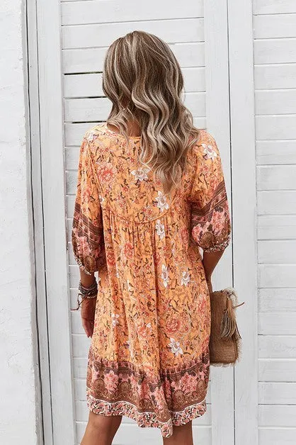 Free Spirit Boho Bloom Dress